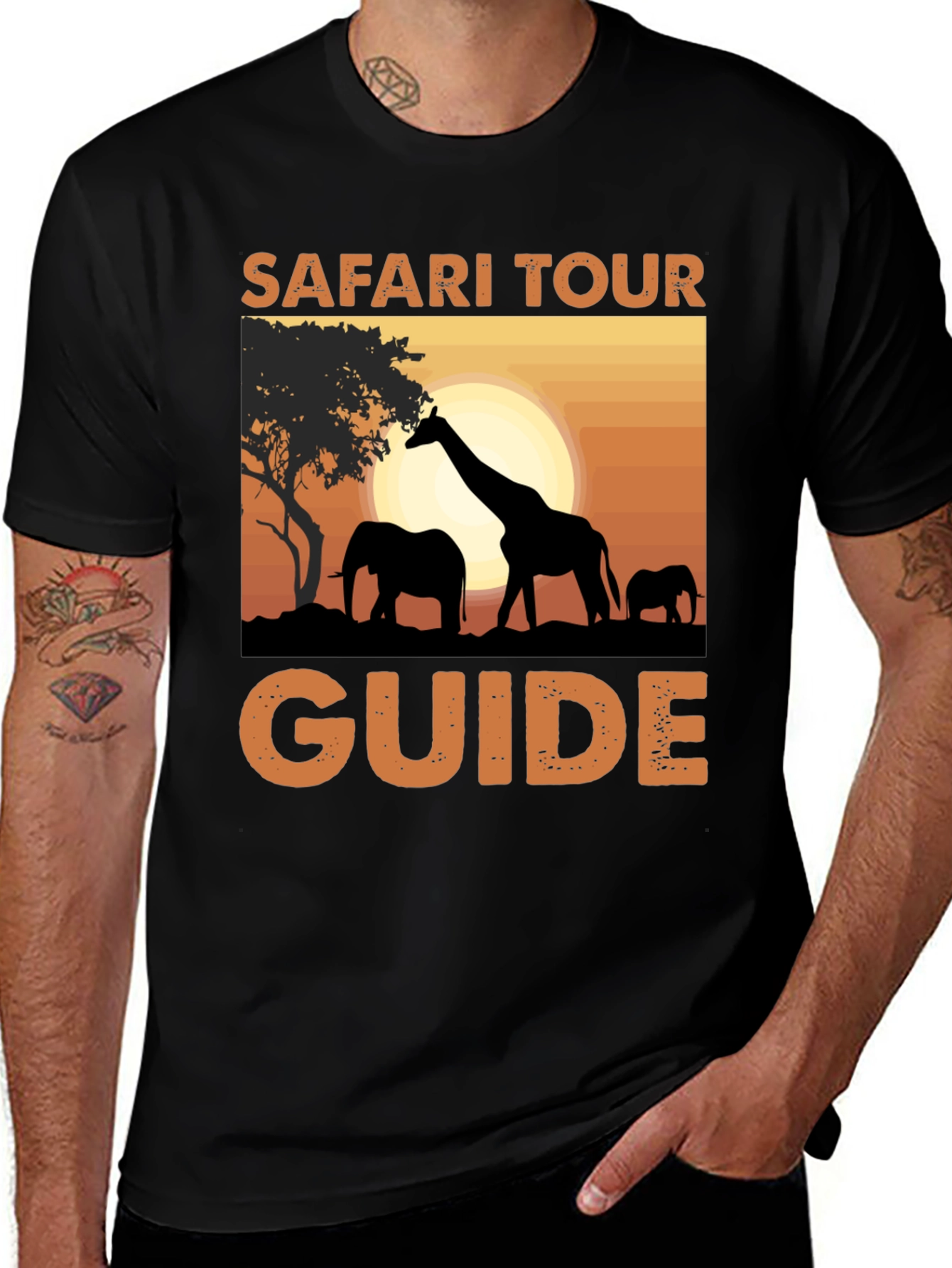 Safari Tour Guide T-Shirt