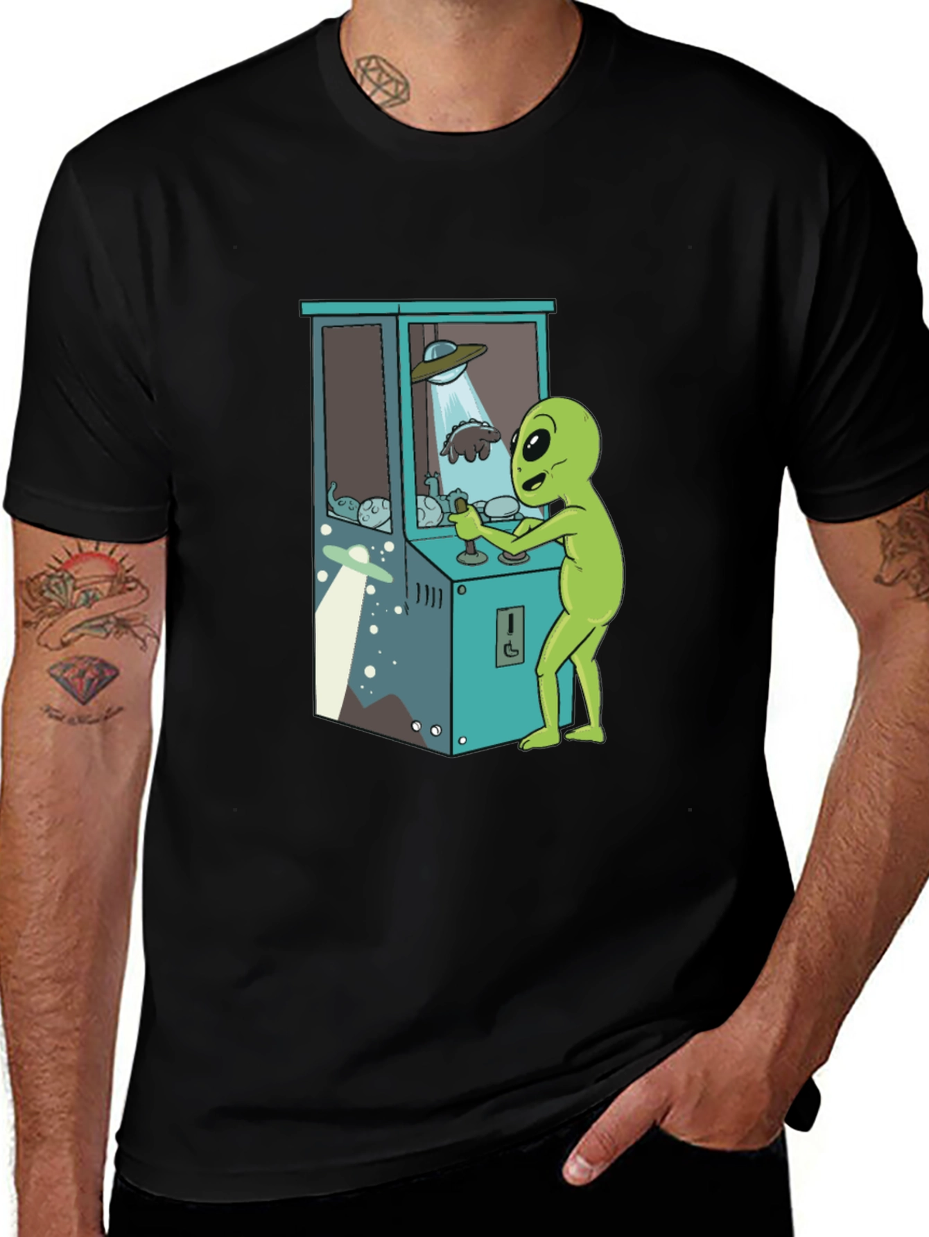 Alien Claw Machine T-Shirt