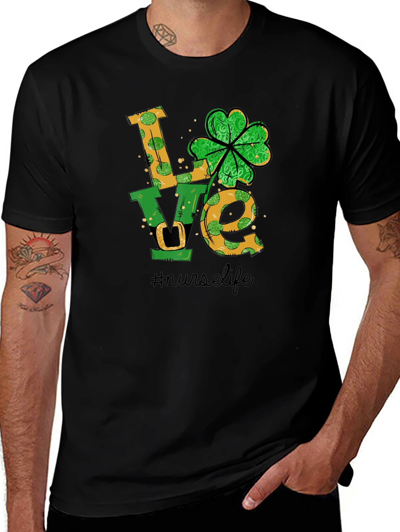 Variant 25 of Nurse Life St. Patrick's Day T-Shirt