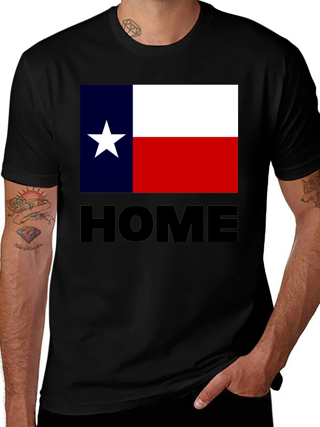 Texas Home T-Shirt - Lone Star State Pride