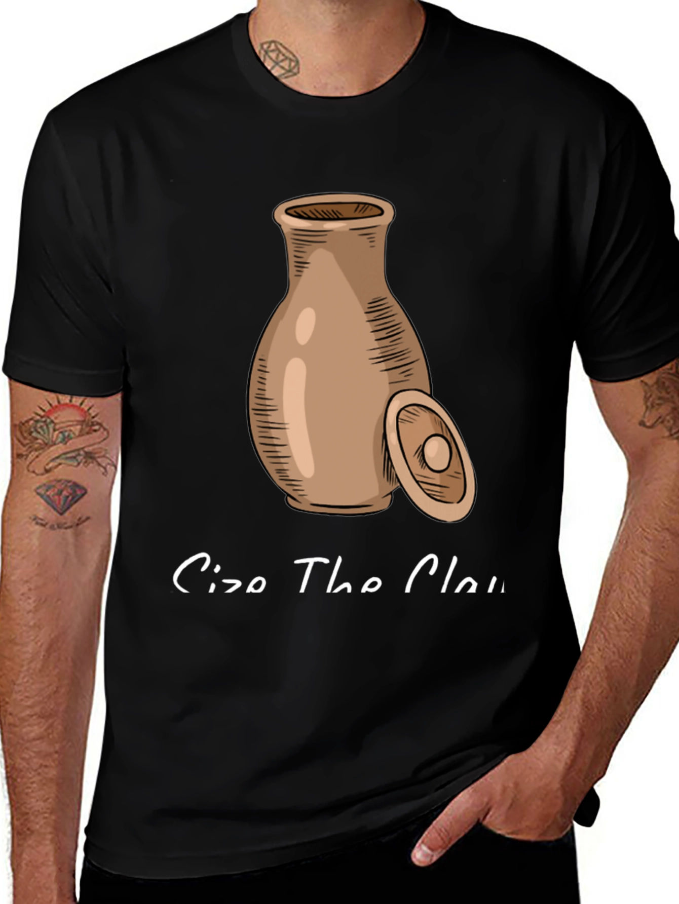 Cizo The Clay T-Shirt - Unique Pottery Design