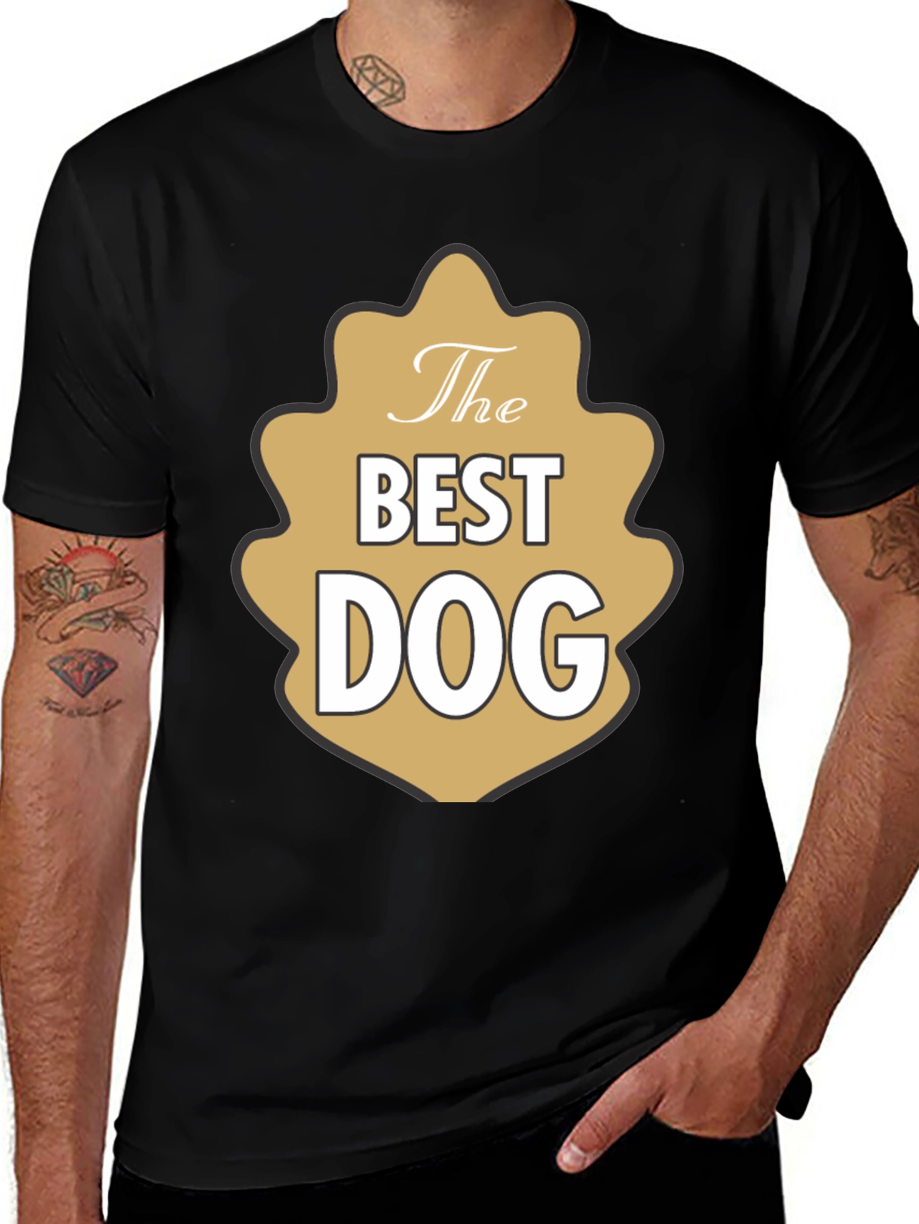 Variant 6 of The Best Dog T-Shirt - Menswear