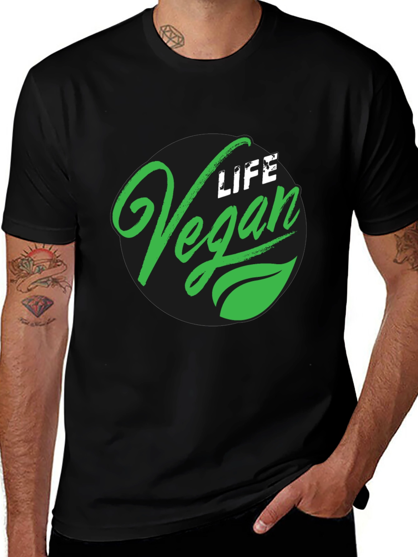 Variant 23 of Vegan Life T-Shirt - Stylish & Comfortable