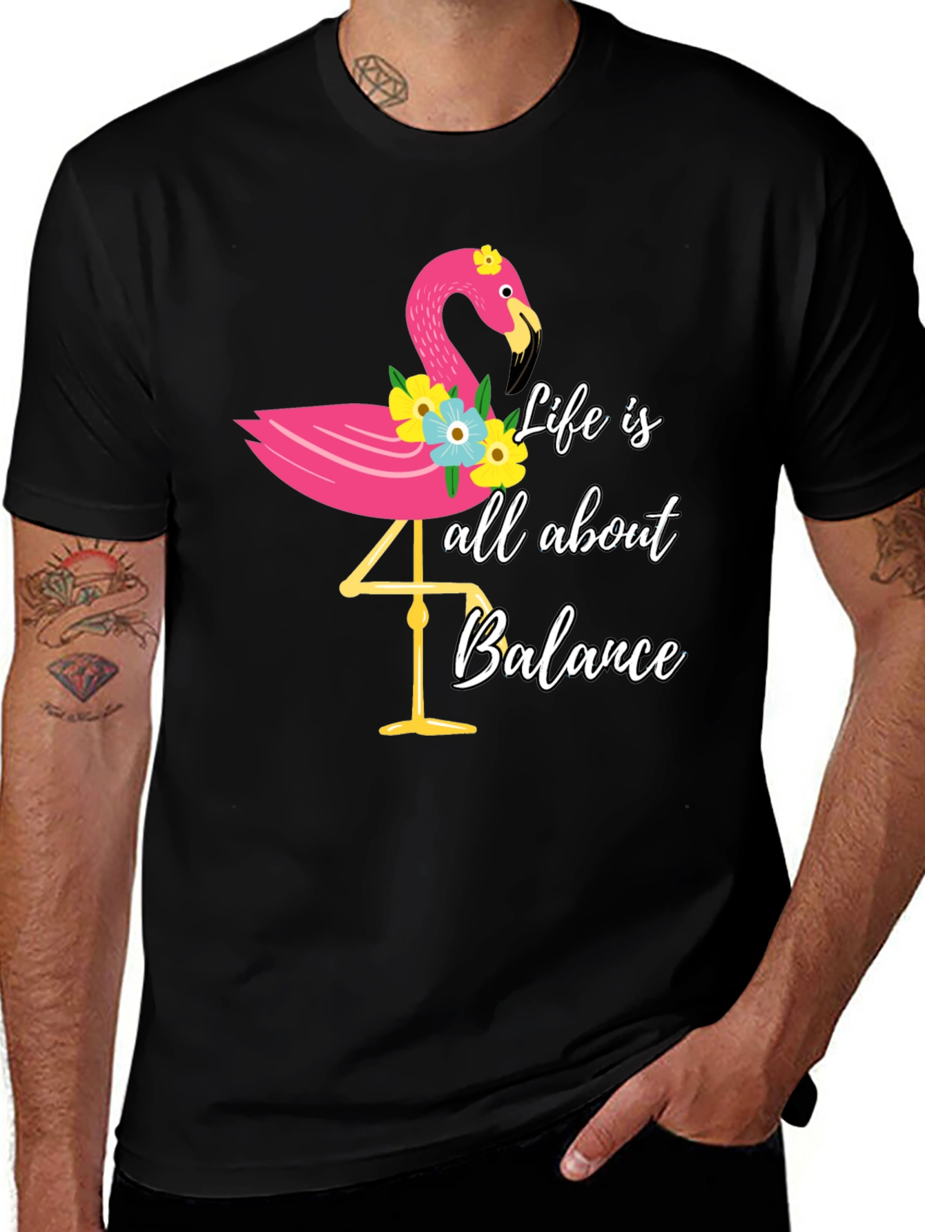 Variant 25 of Life is all about Balance T-Shirt