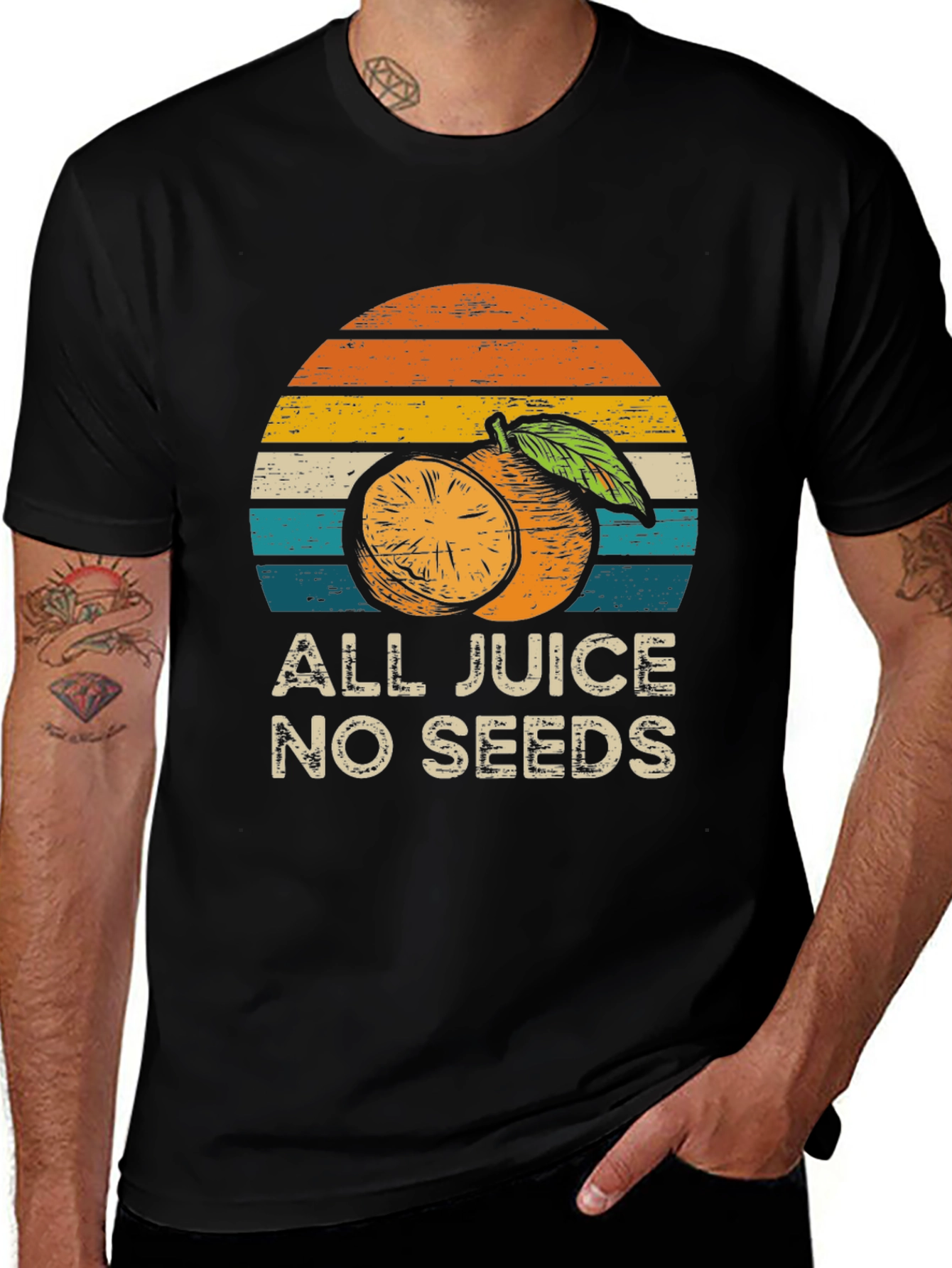 Variant 11 of All Juice No Seeds Graphic Tee
