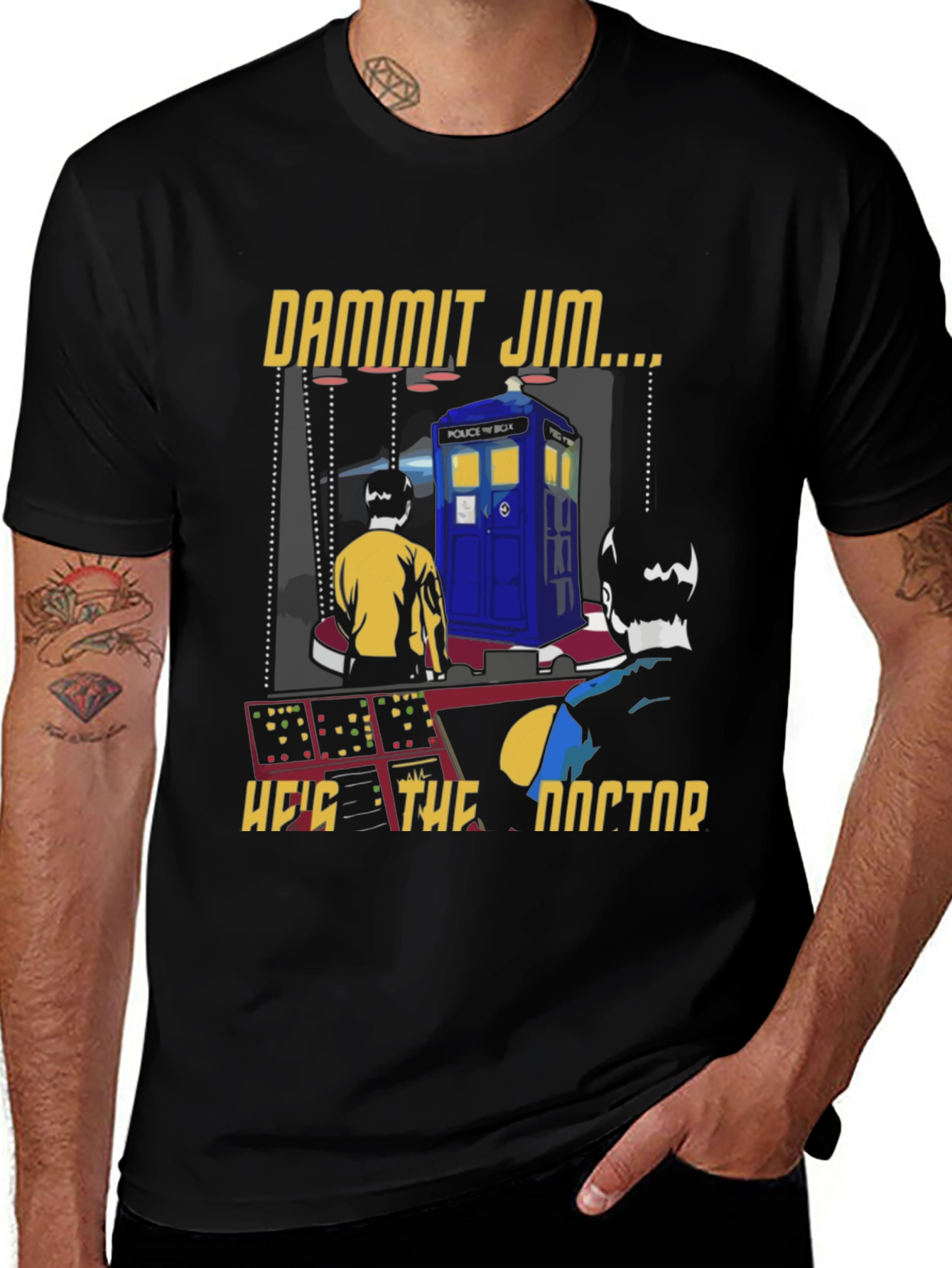 Dammit Jim He's The Doctor T-Shirt