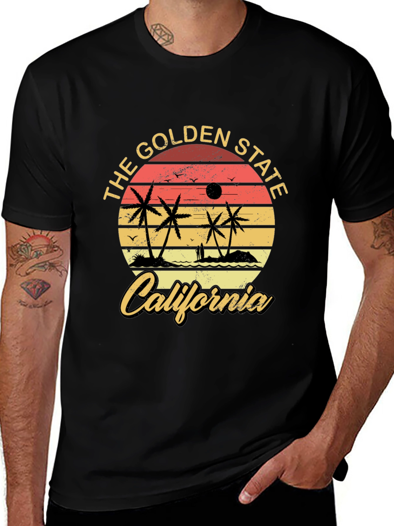 Variant 25 of California Golden State T-Shirt