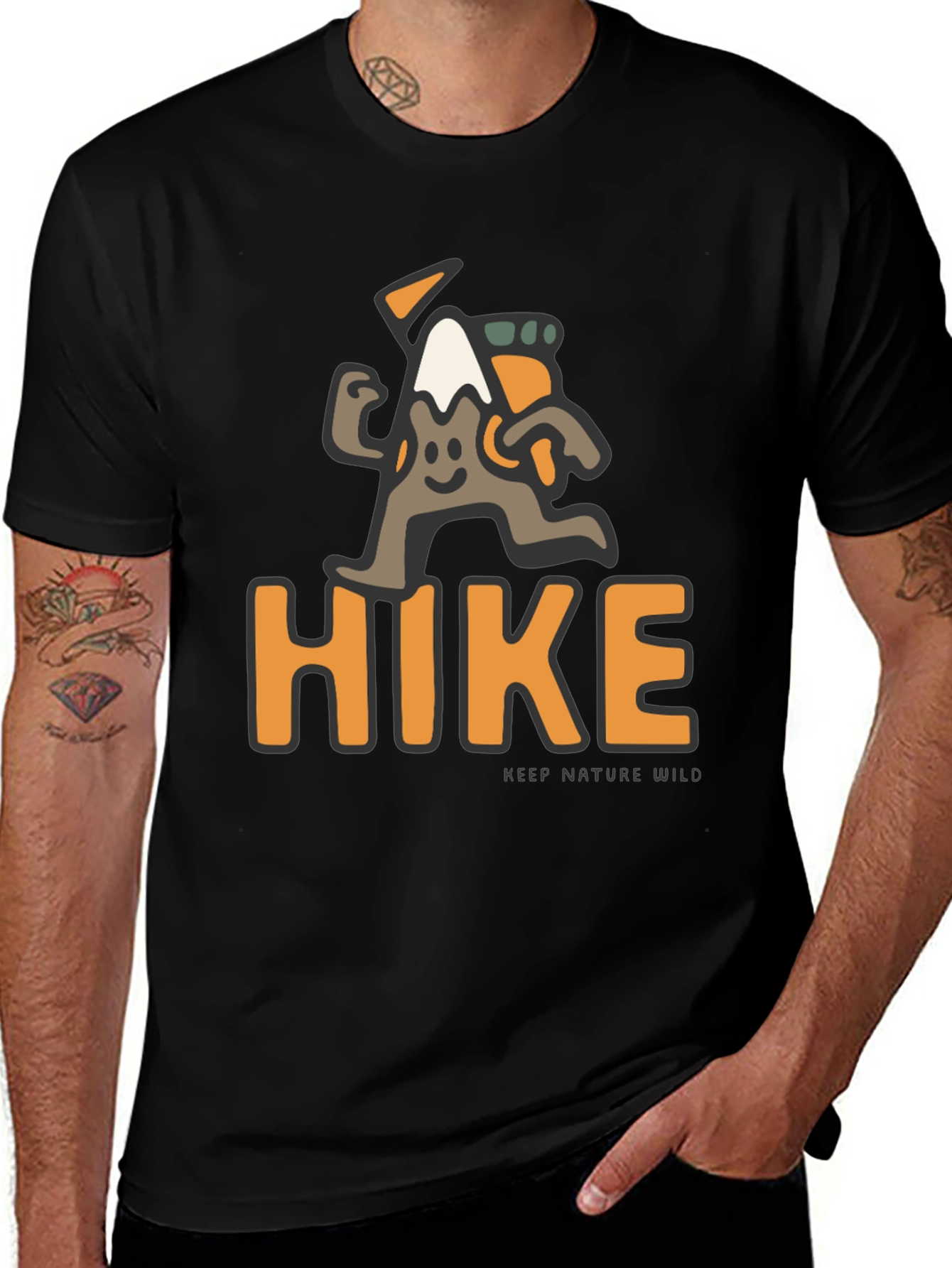 Variant 2 of Hike Nature Wild Graphic Tee