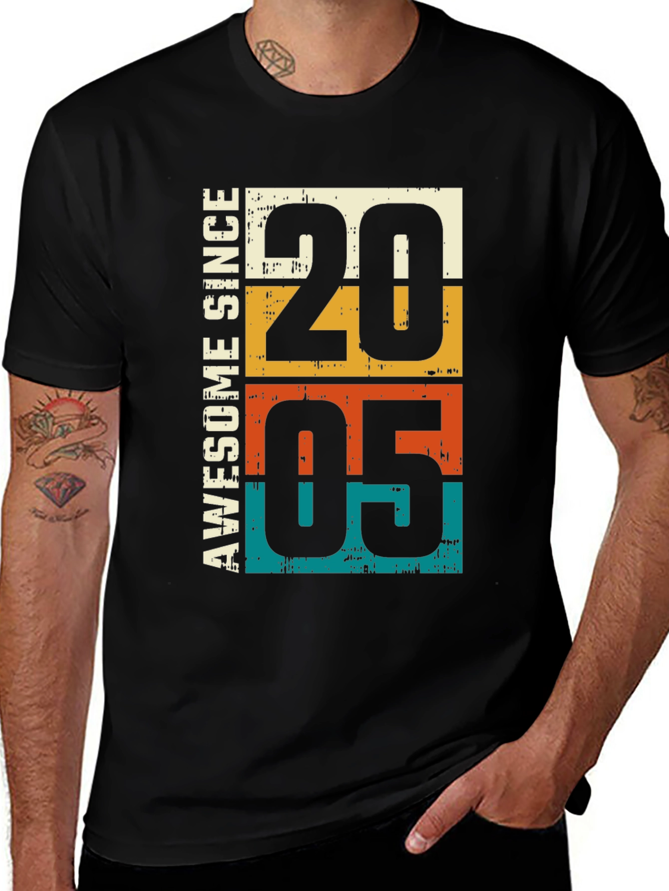 Variant 9 of Awesome Since 2005 Graphic Tee