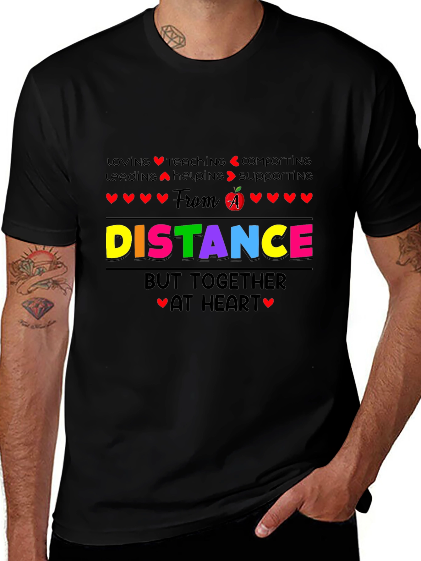 Variant 5 of Distance Learning Teacher Appreciation T-Shirt