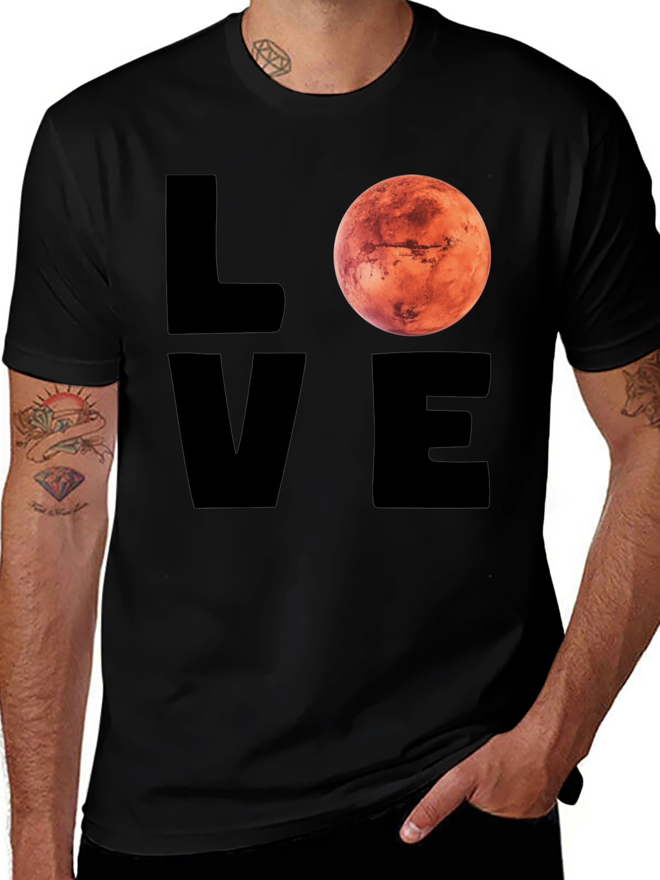 Love Mars Graphic T-Shirt