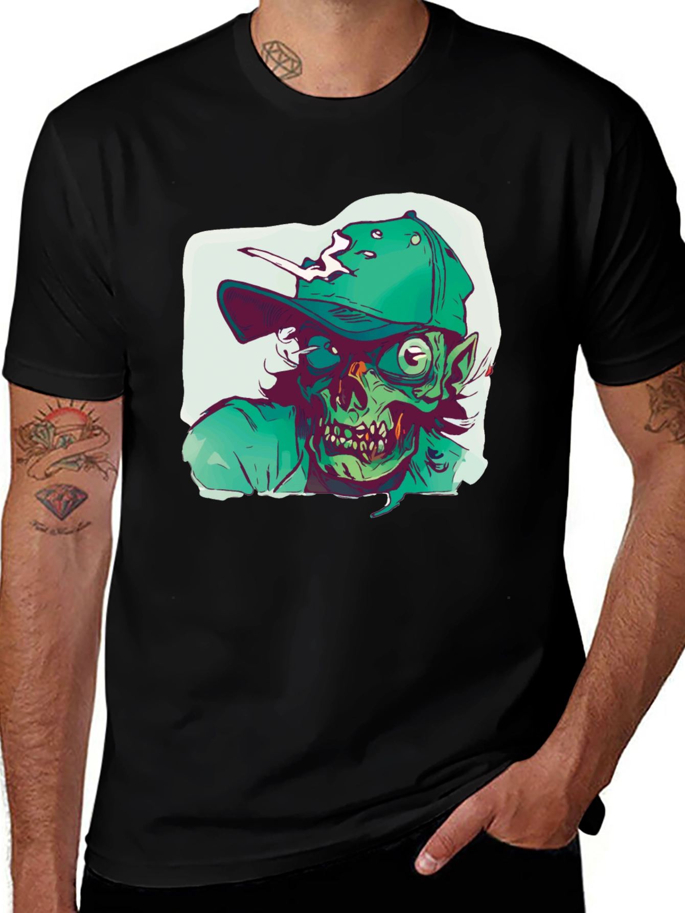 Variant 24 of Zombie Baseball Tee