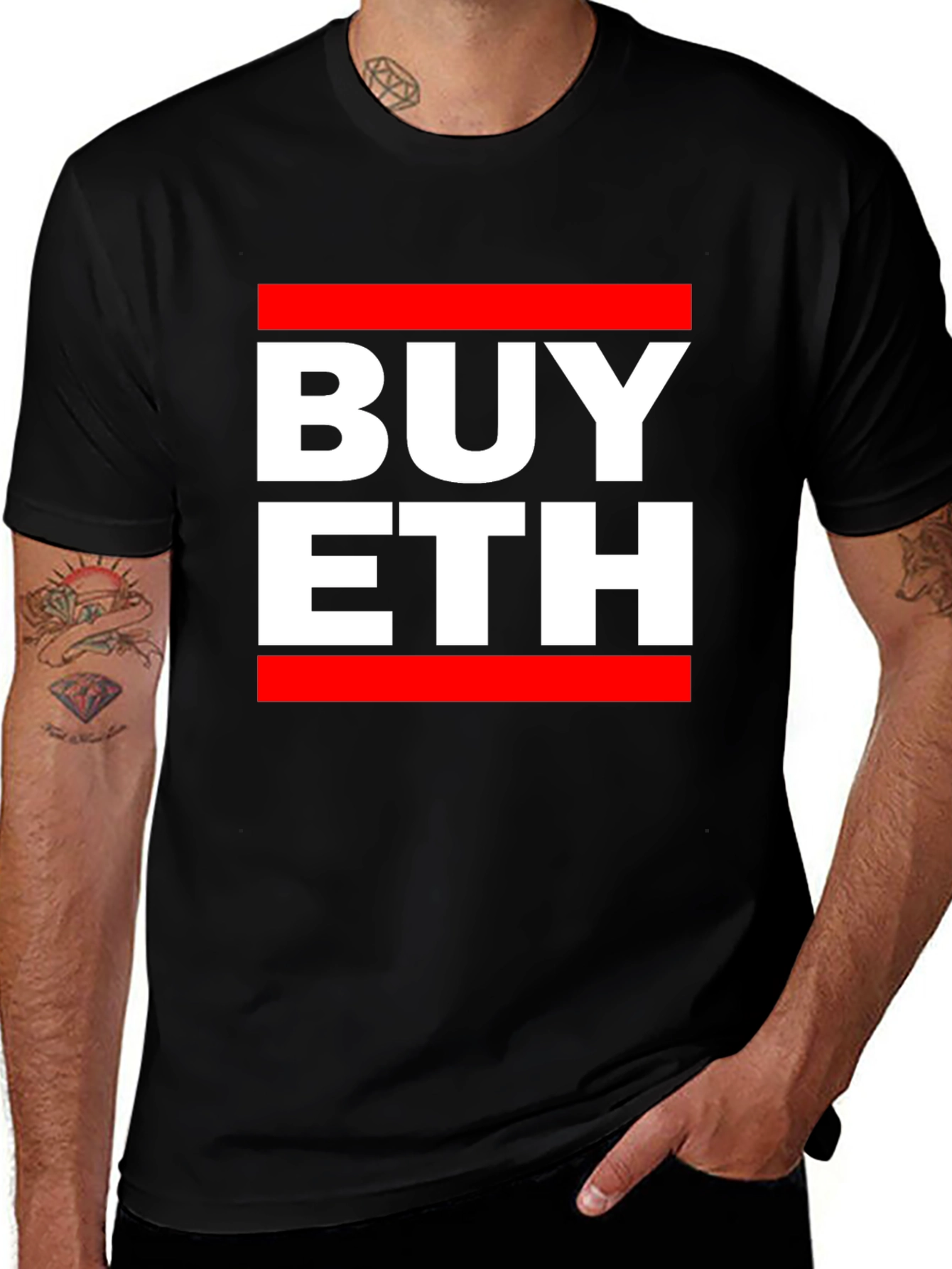 Buy ETH Crypto T-Shirt - Stylish Bitcoin Ethereum Tee