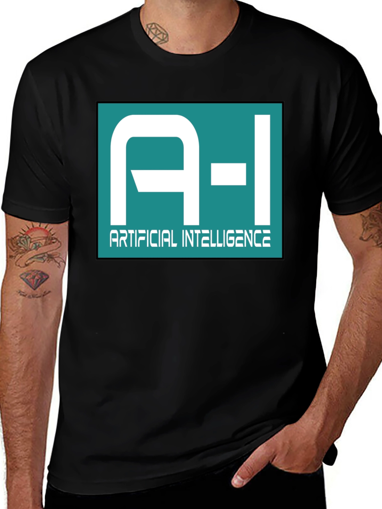 AI T-Shirt - Artificial Intelligence Design - Cool Tech Tee