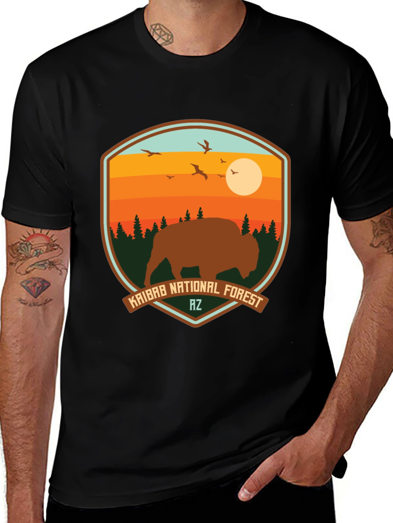 Variant 7 of Kaibab National Forest T-Shirt