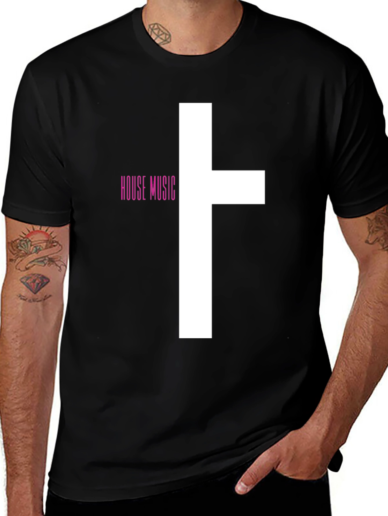 Variant 10 of House Music T-Shirt - Trendy Clubbing Tee