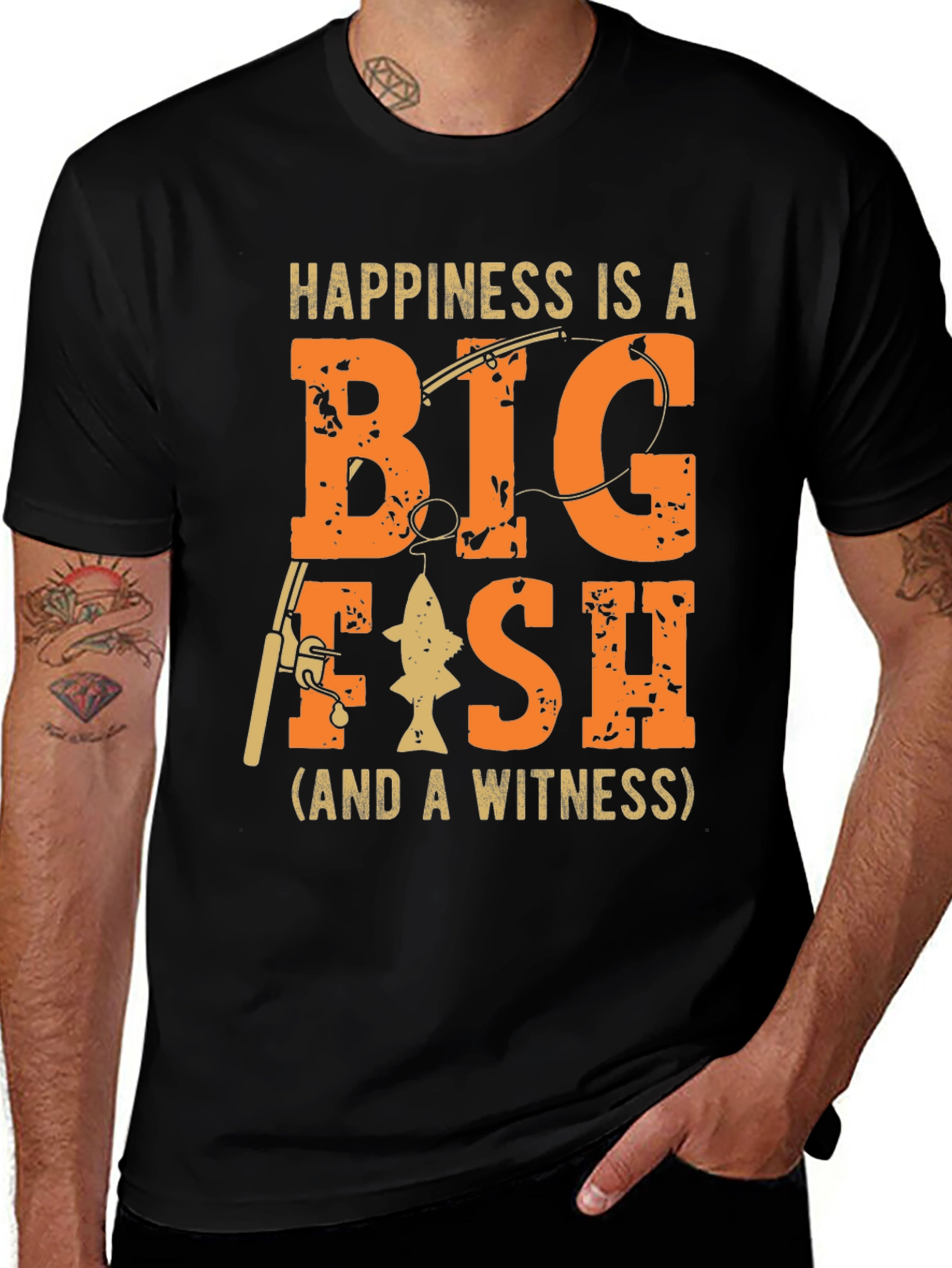 Happiness is a Big Fish T-Shirt