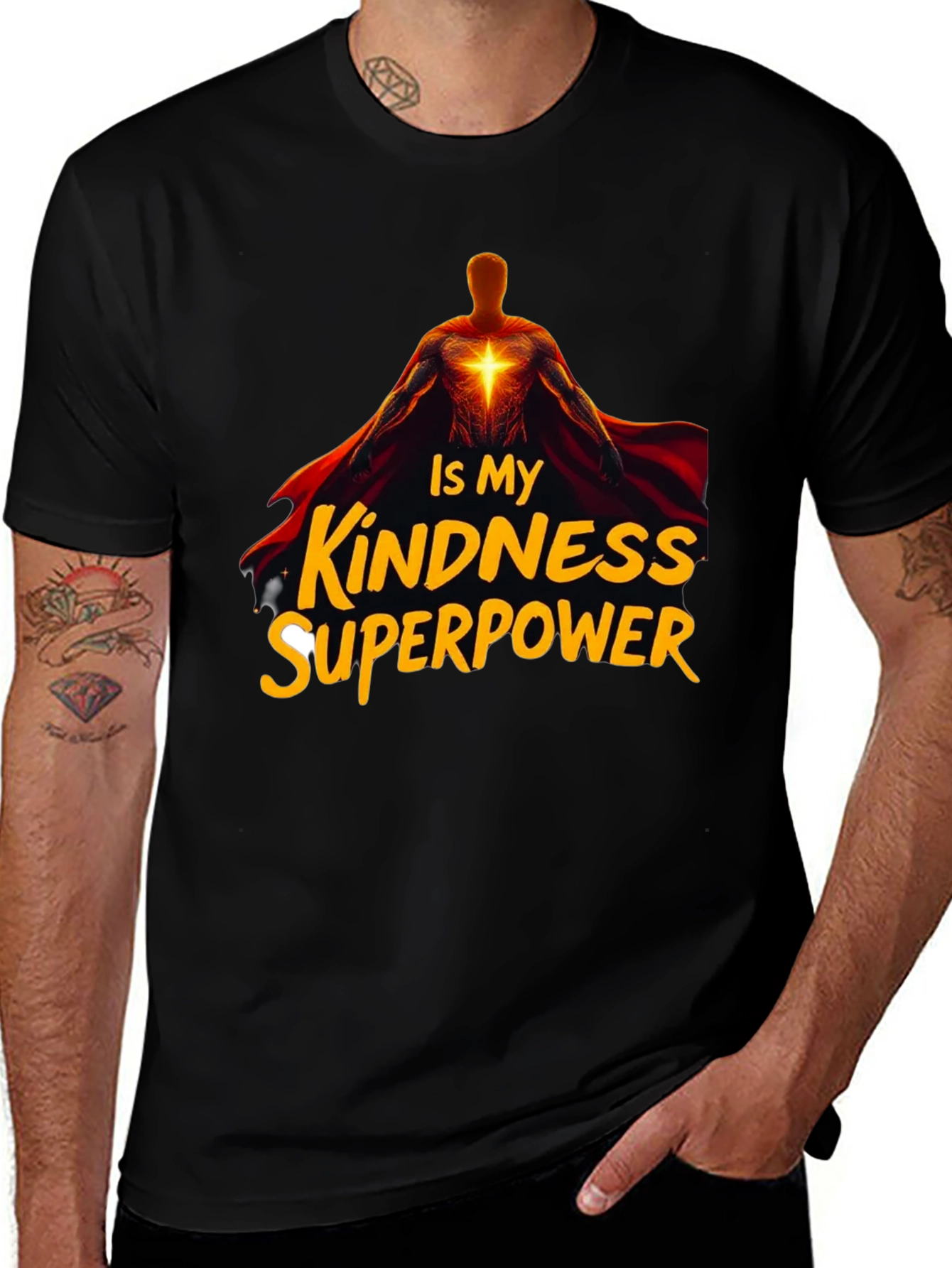 Variant 24 of Kindness Superpower Graphic T-Shirt