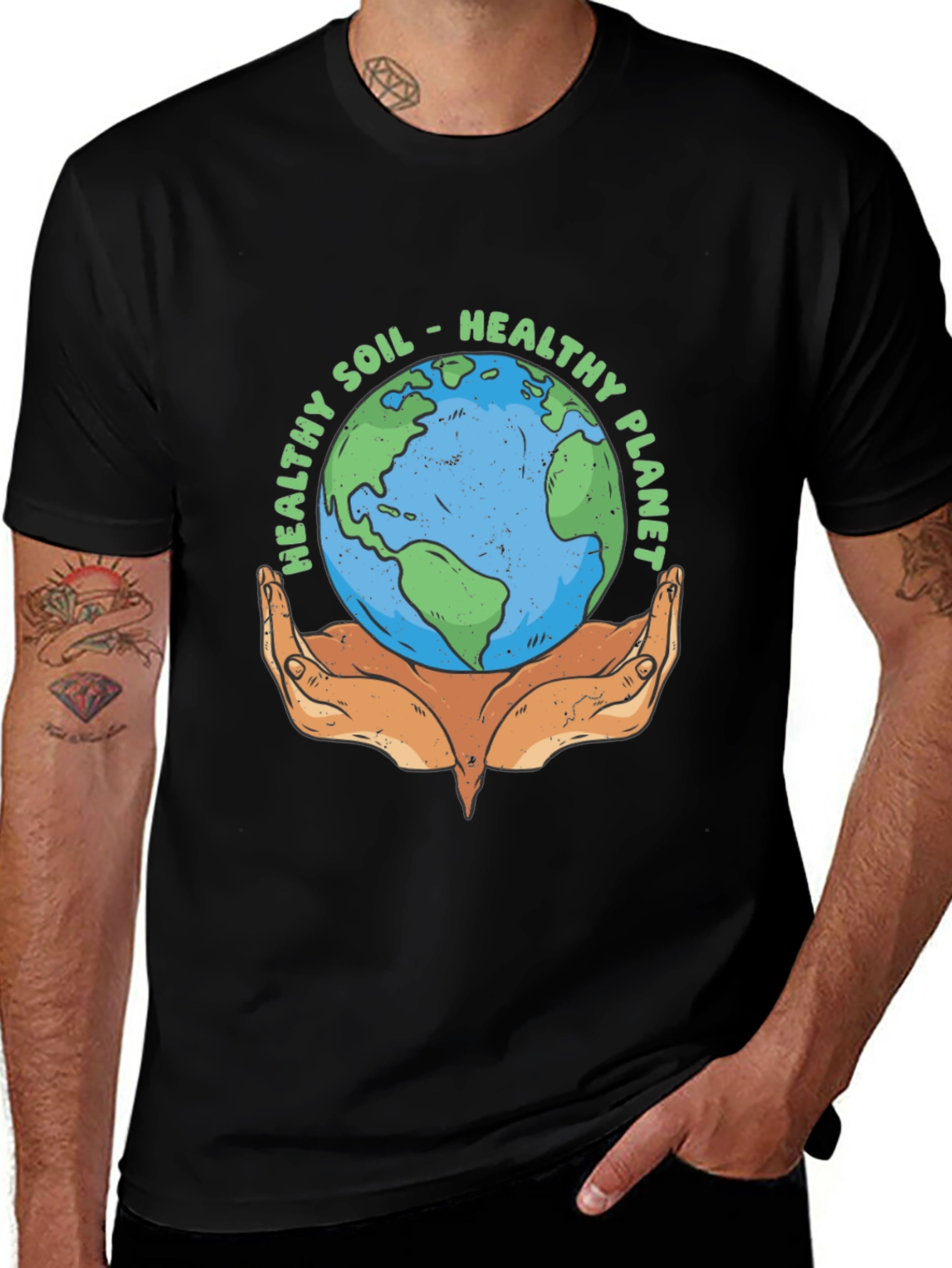 Variant 10 of Healthy Soil Healthy Planet T-Shirt