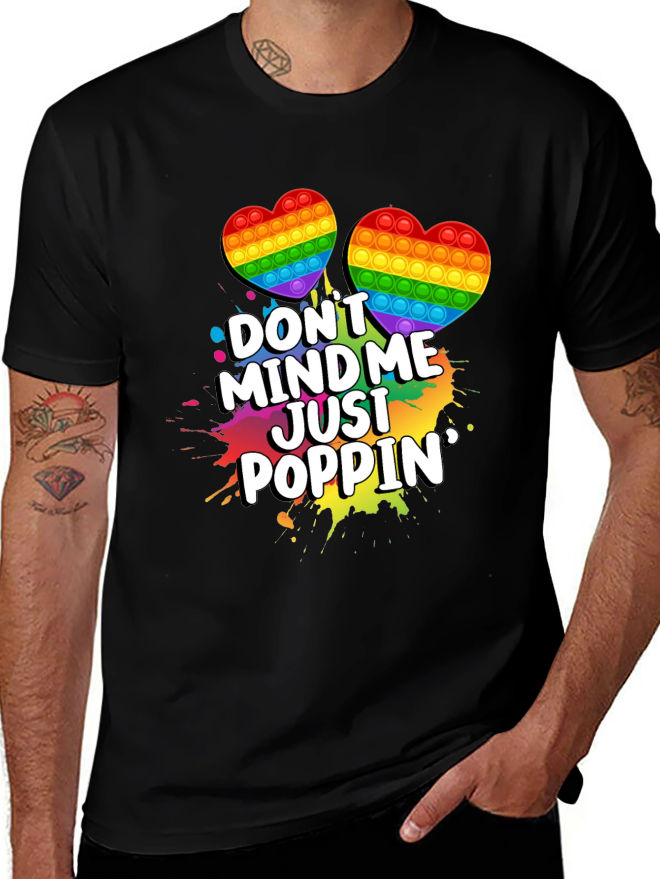 Variant 12 of Don't Mind Me Just Poppin' T-Shirt