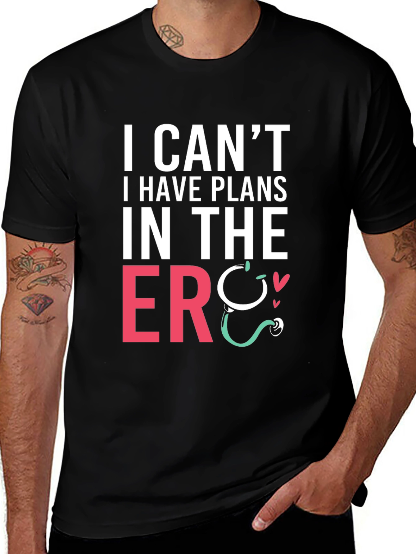 I Can't I Have Plans in the ER T-Shirt