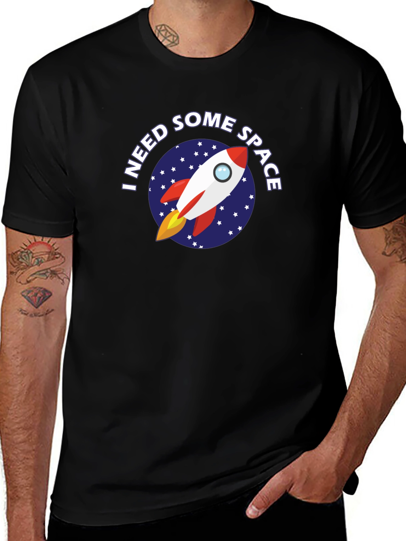 Variant 29 of I Need Some Space Graphic T-Shirt