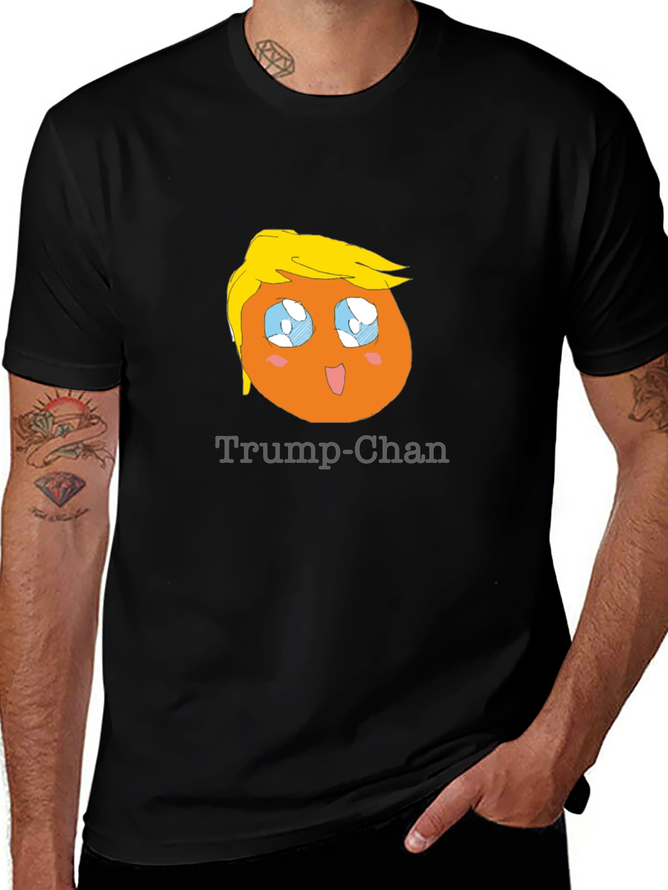 Trump-Chan T-Shirt - Anime Political Humor Tee