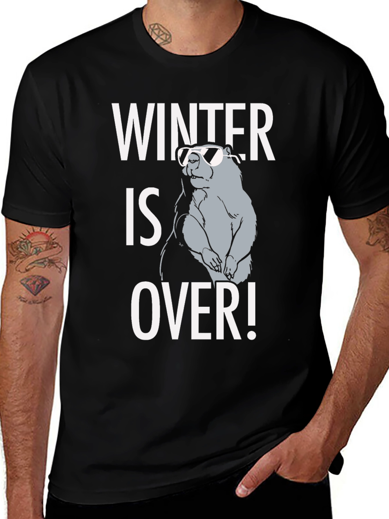 Variant 20 of Winter is Over Graphic T-Shirt