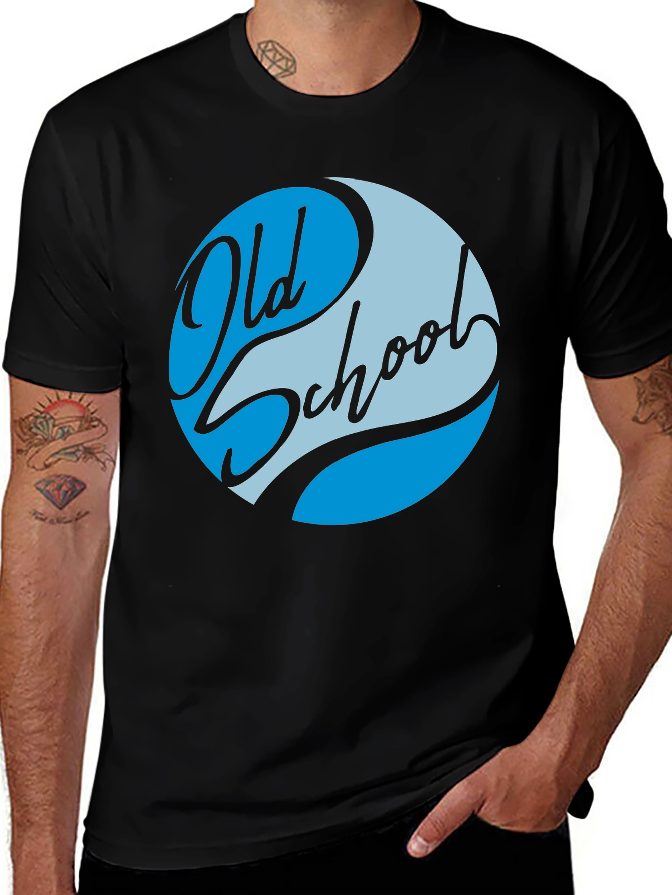 Variant 28 of Old School Graphic Tee - Retro Style