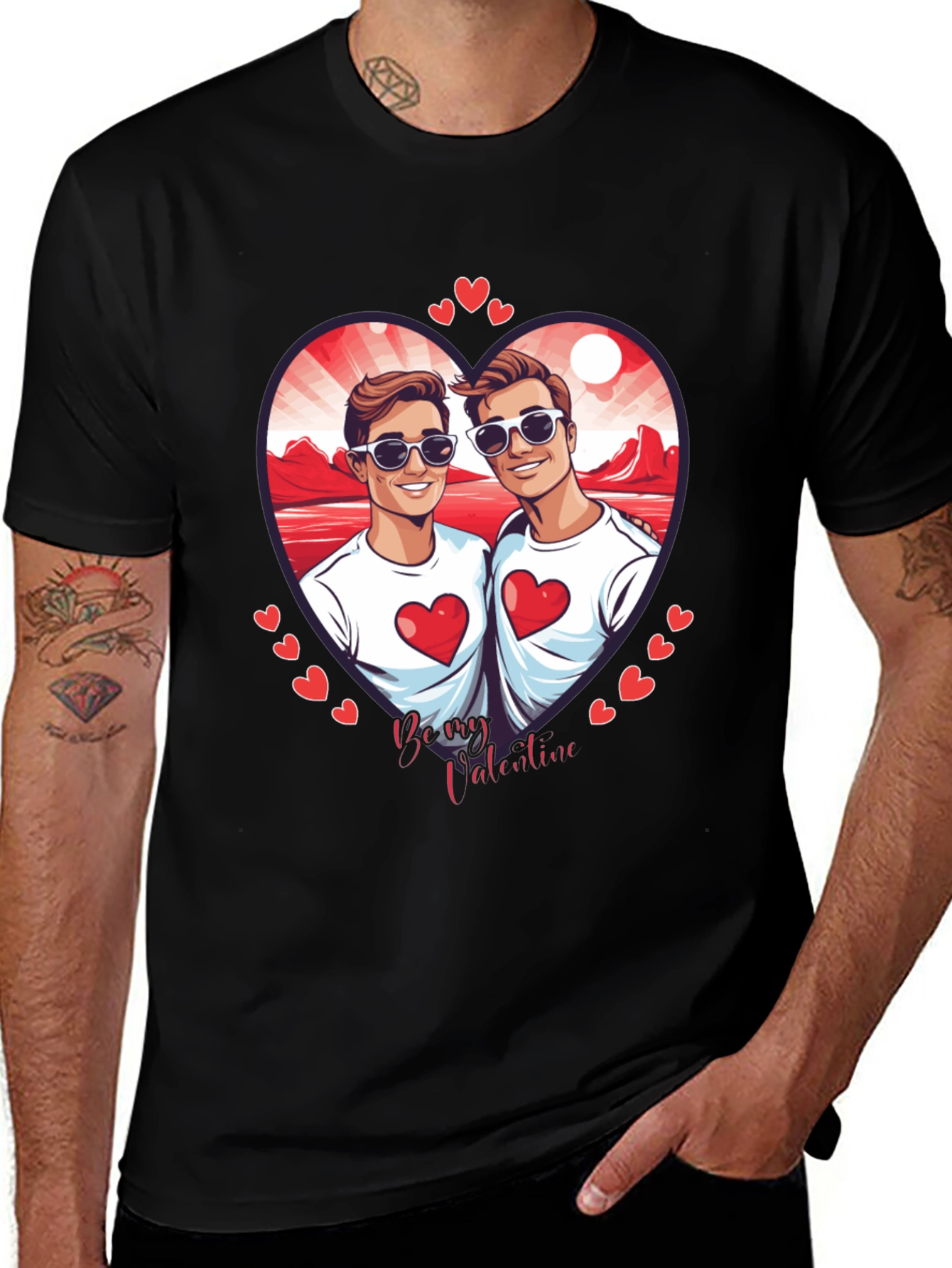 Variant 30 of Valentine's Day Couple T-Shirt