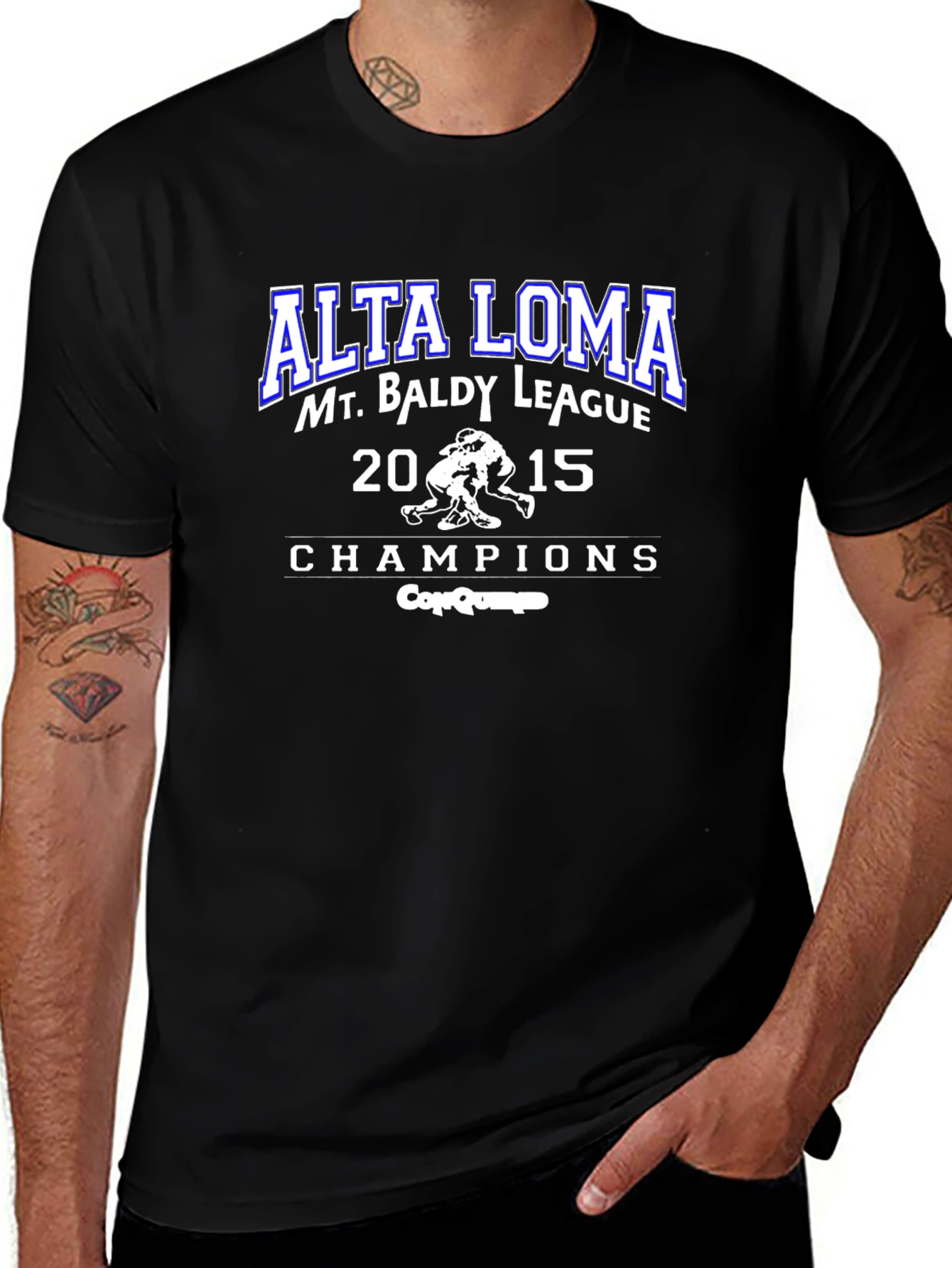 Variant 13 of Alta Loma Wrestling Champions T-Shirt