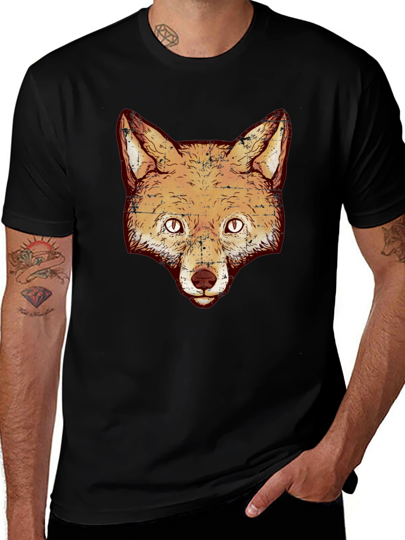 Variant 25 of Fox Graphic Tee - Urban Style