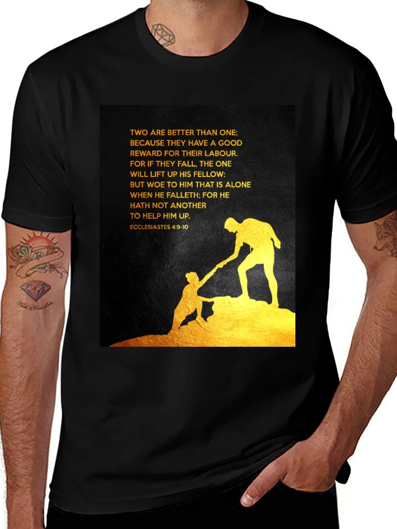 Variant 27 of Inspirational Bible Verse T-Shirt