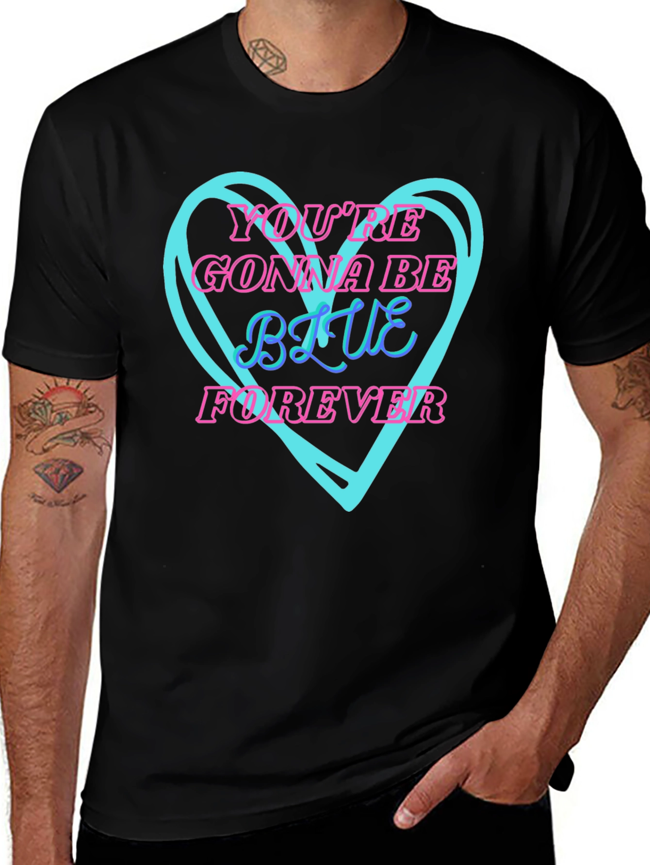 Variant 14 of You're Gonna Be Blue Forever T-Shirt