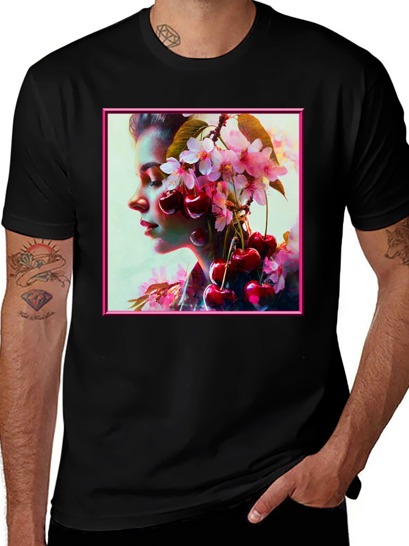 Variant 9 of Cherry Blossom Girl Graphic Tee