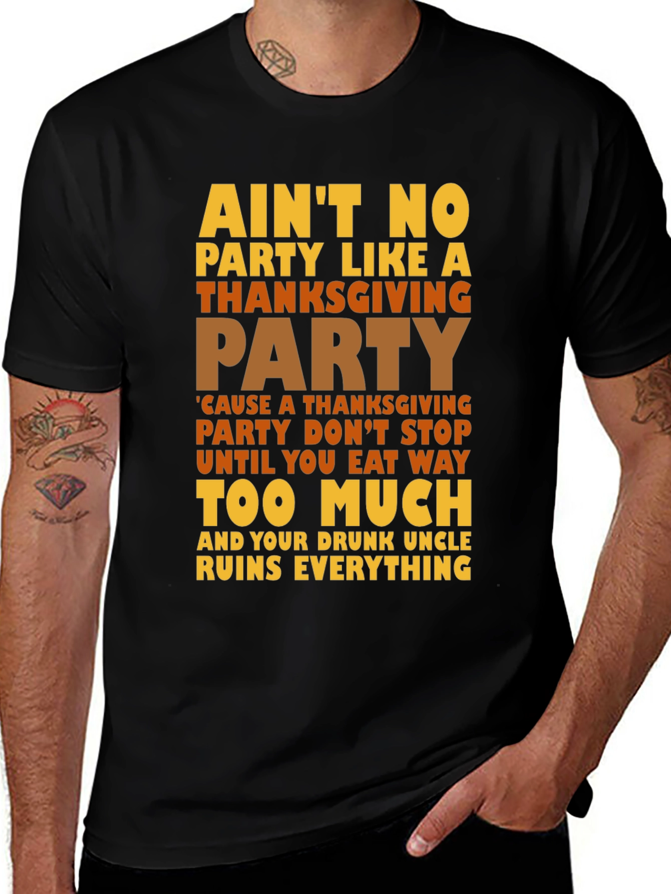 Thanksgiving Party T-Shirt - Funny Holiday Tee