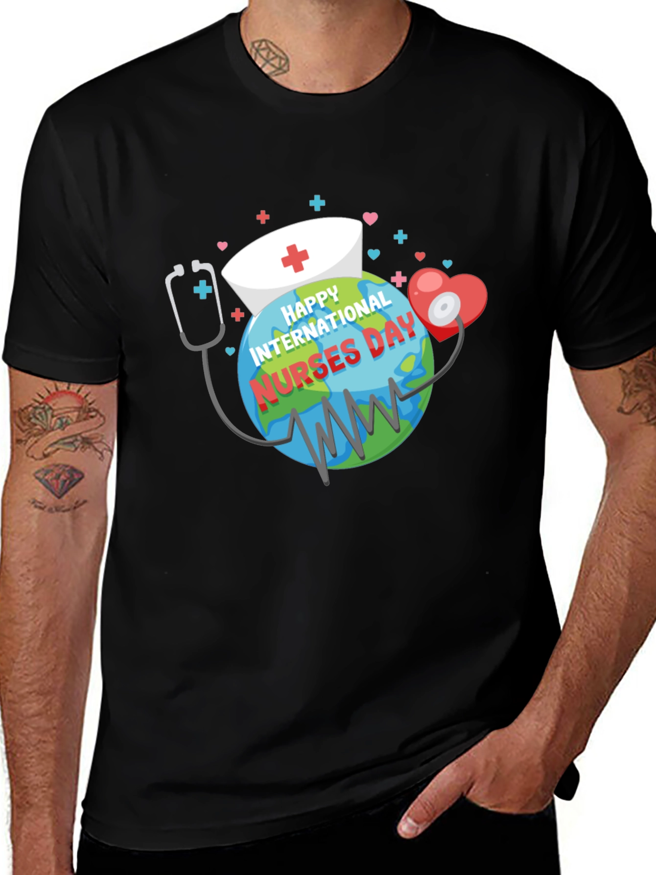 Variant 26 of International Nurses Day Graphic Tee