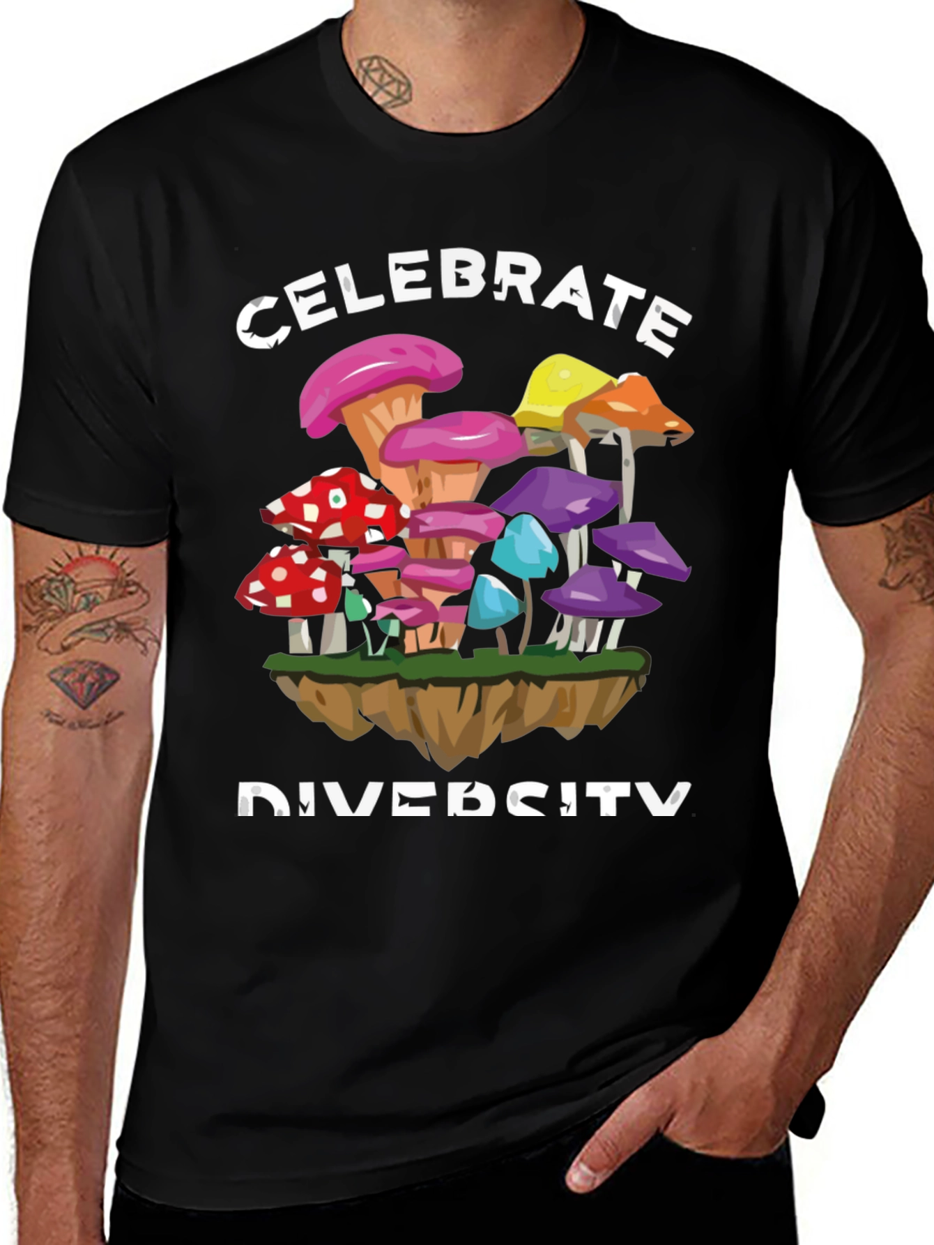 Variant 10 of Celebrate Diversity Graphic Tee