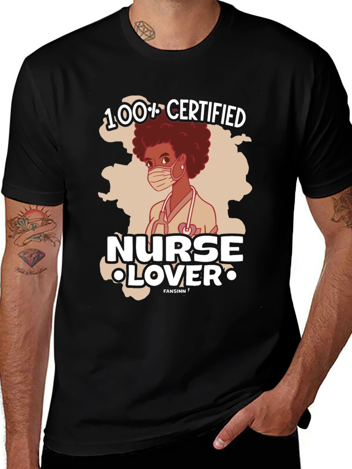 Variant 15 of Certified Nurse Lover T-Shirt