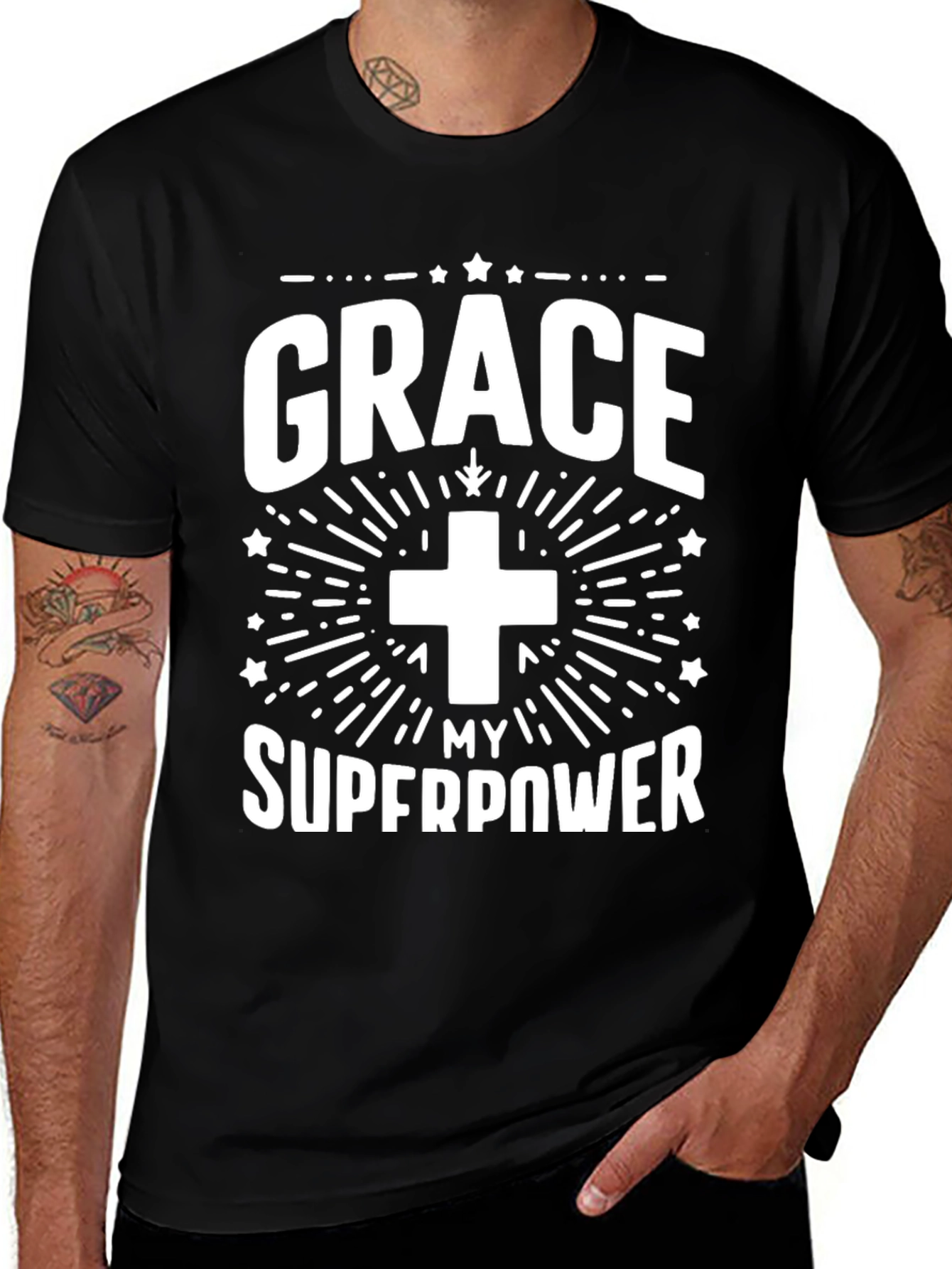 Variant 14 of Grace My Superpower T-Shirt