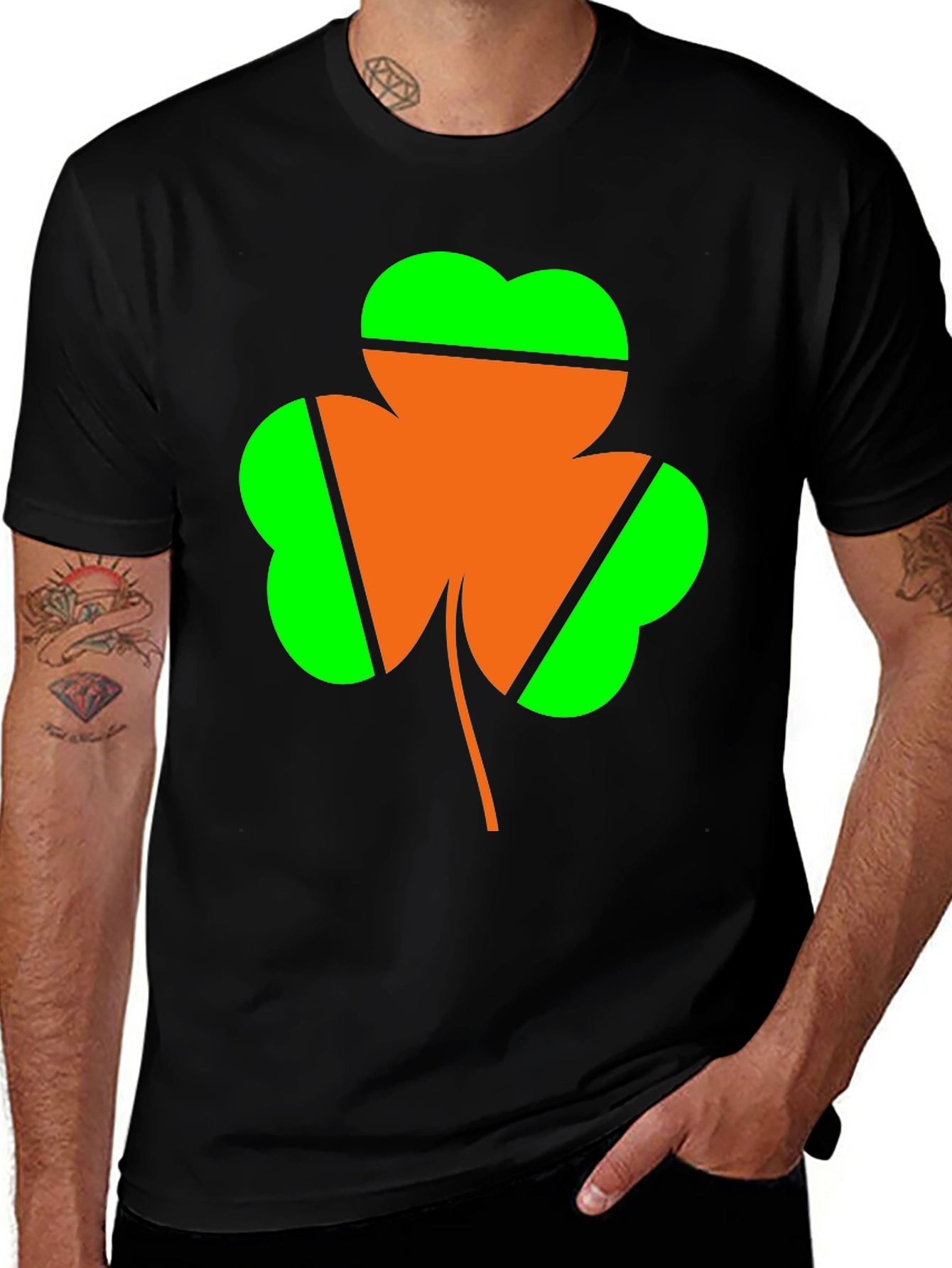 Variant 28 of Shamrock Graphic Tee - St. Patrick's Day Apparel