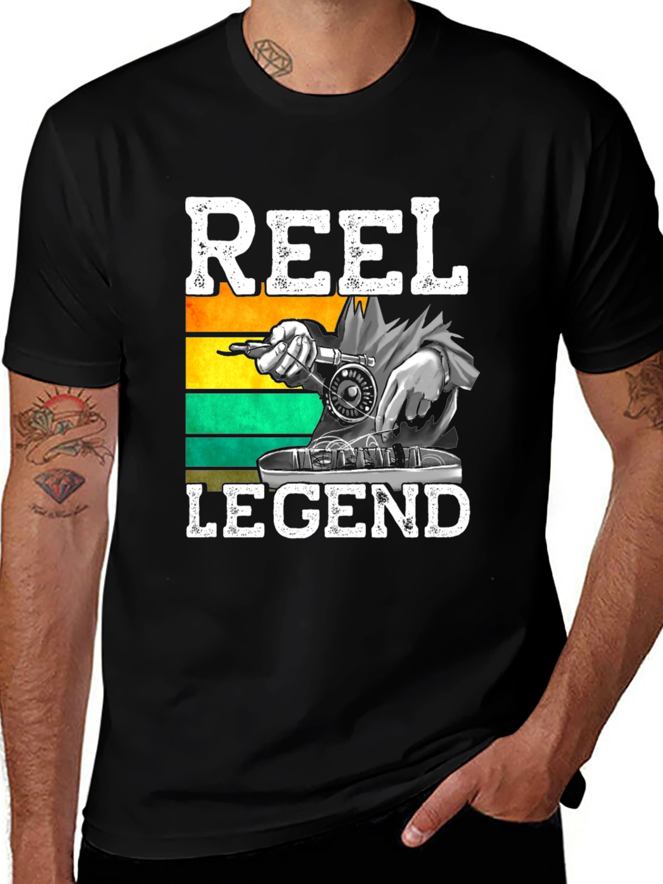 Variant 8 of Reel Legend T-Shirt - Fishing Tee