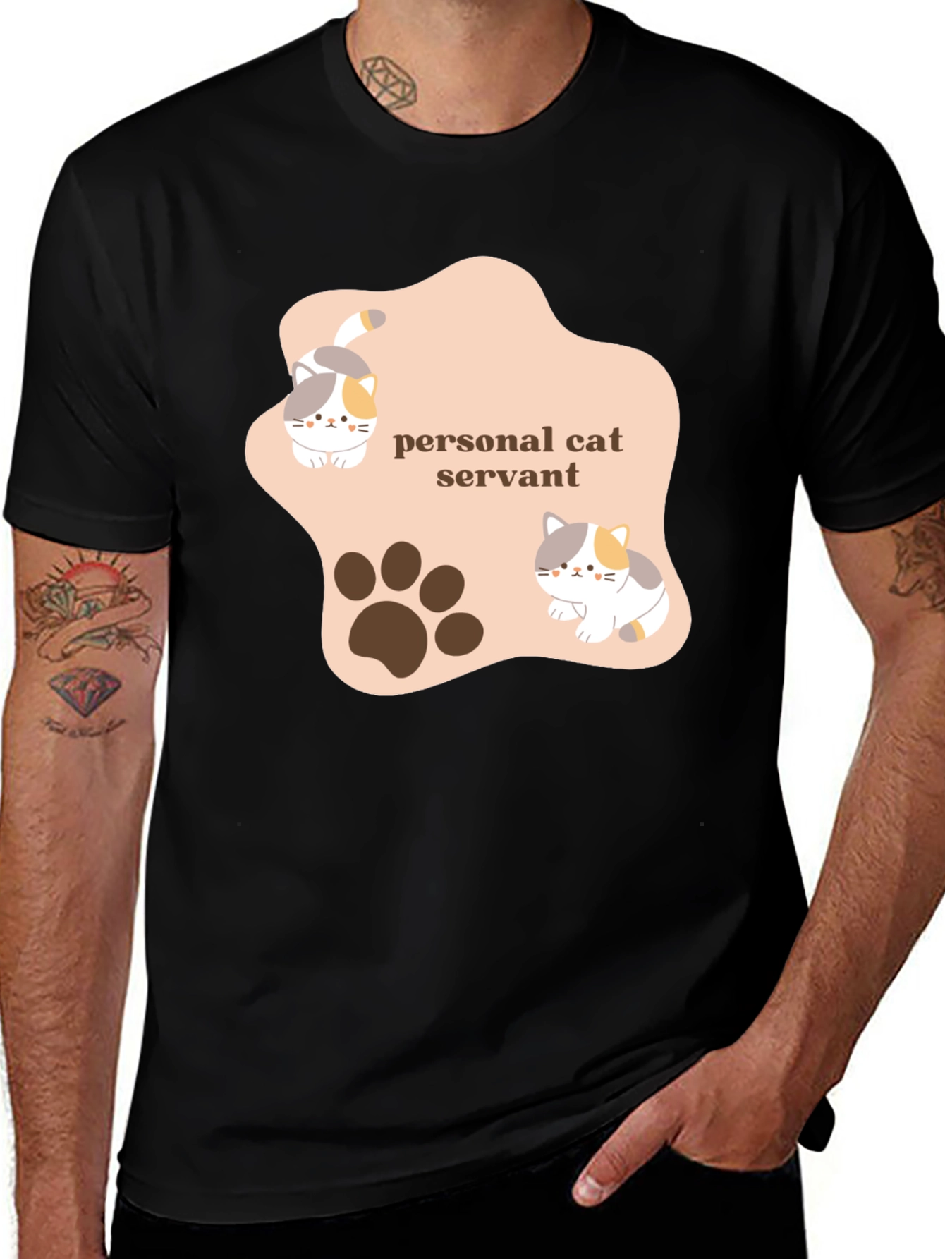 Variant 22 of Personal Cat Servant T-Shirt