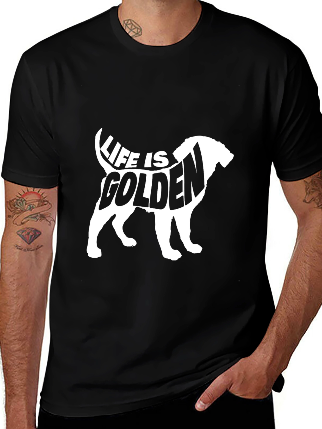 Life is Golden Dog T-Shirt