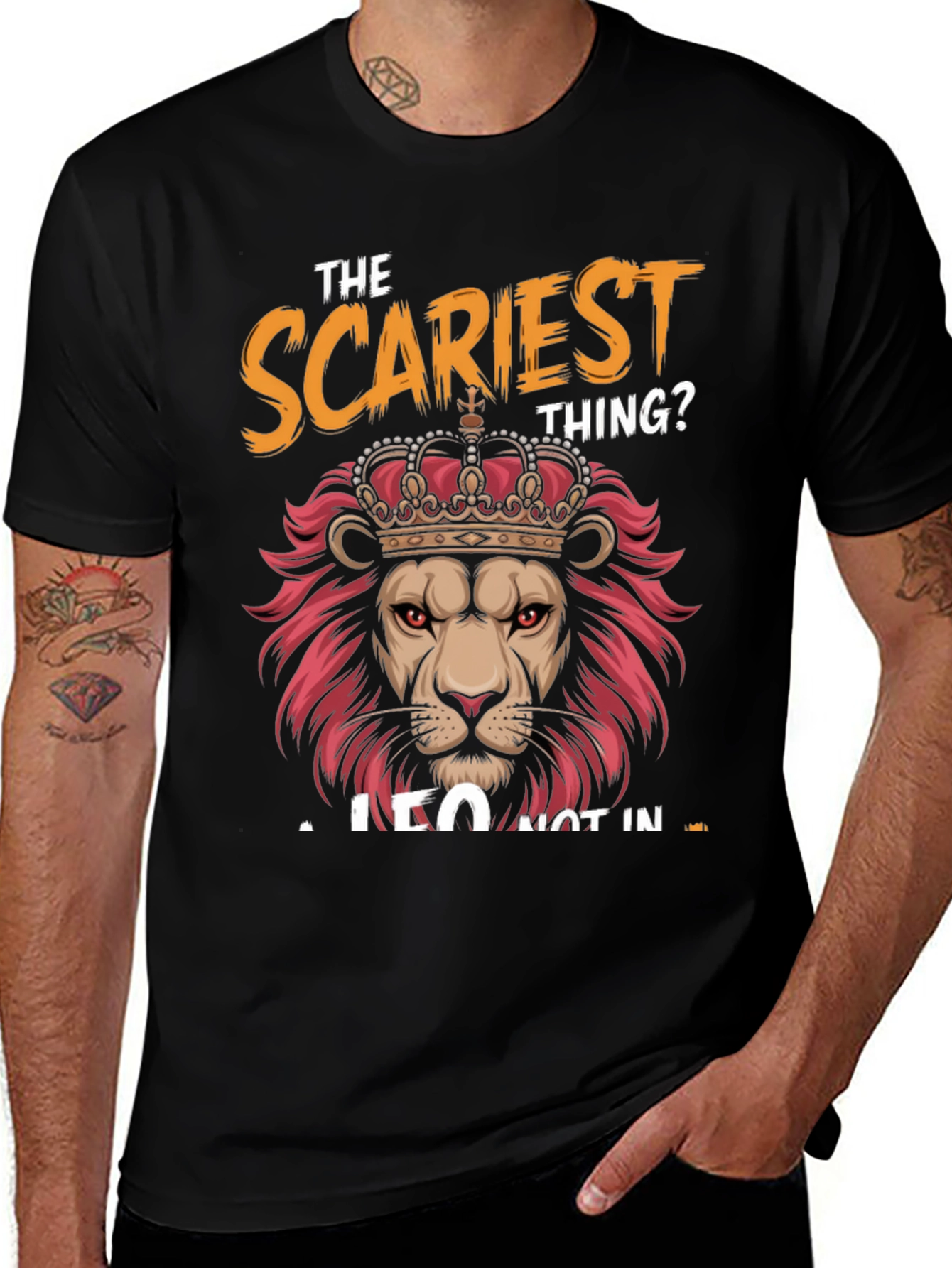 Variant 20 of The Scariest Thing Leo T-Shirt