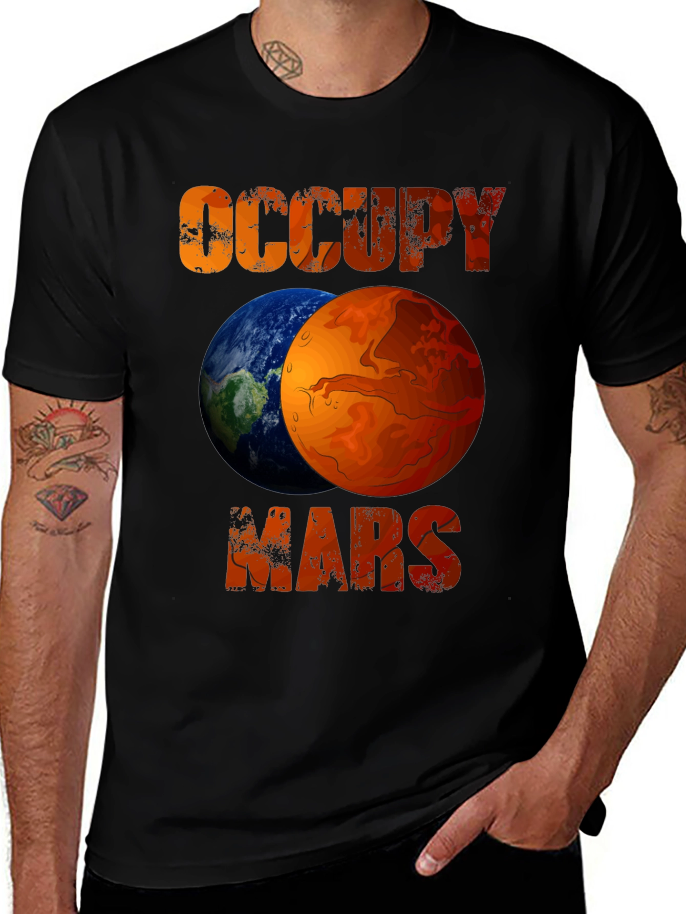 Variant 26 of Occupy Mars Graphic T-Shirt
