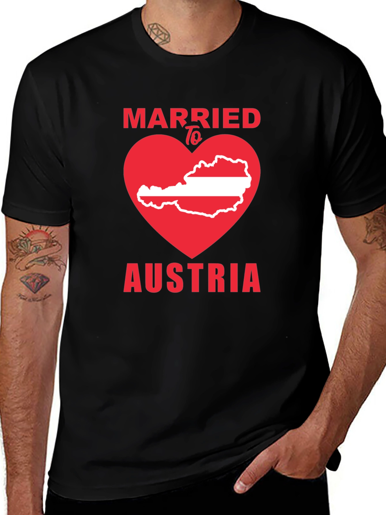 Married to Austria Graphic T-Shirt