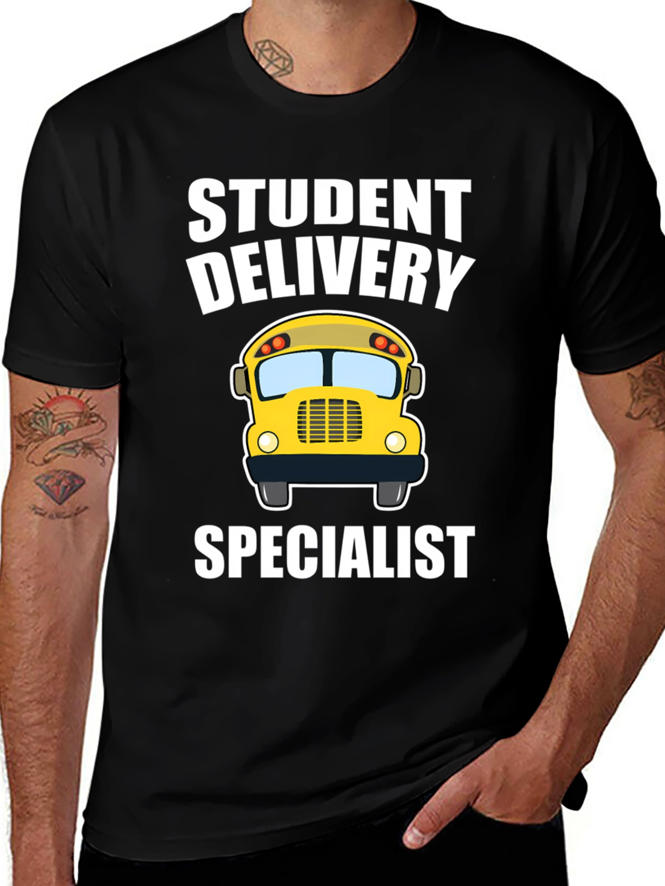 Variant 8 of Student Delivery Specialist T-Shirt - School Bus Driver Tee