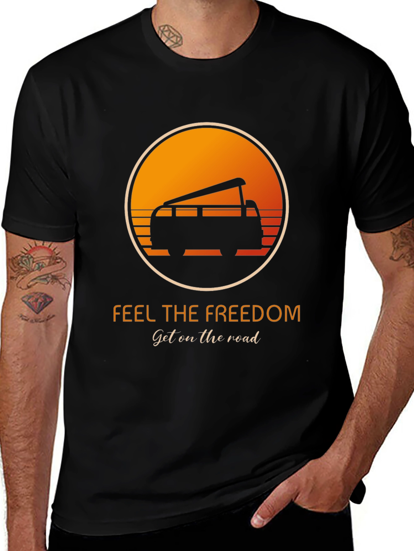 Variant 30 of Feel the Freedom Vanlife T-Shirt