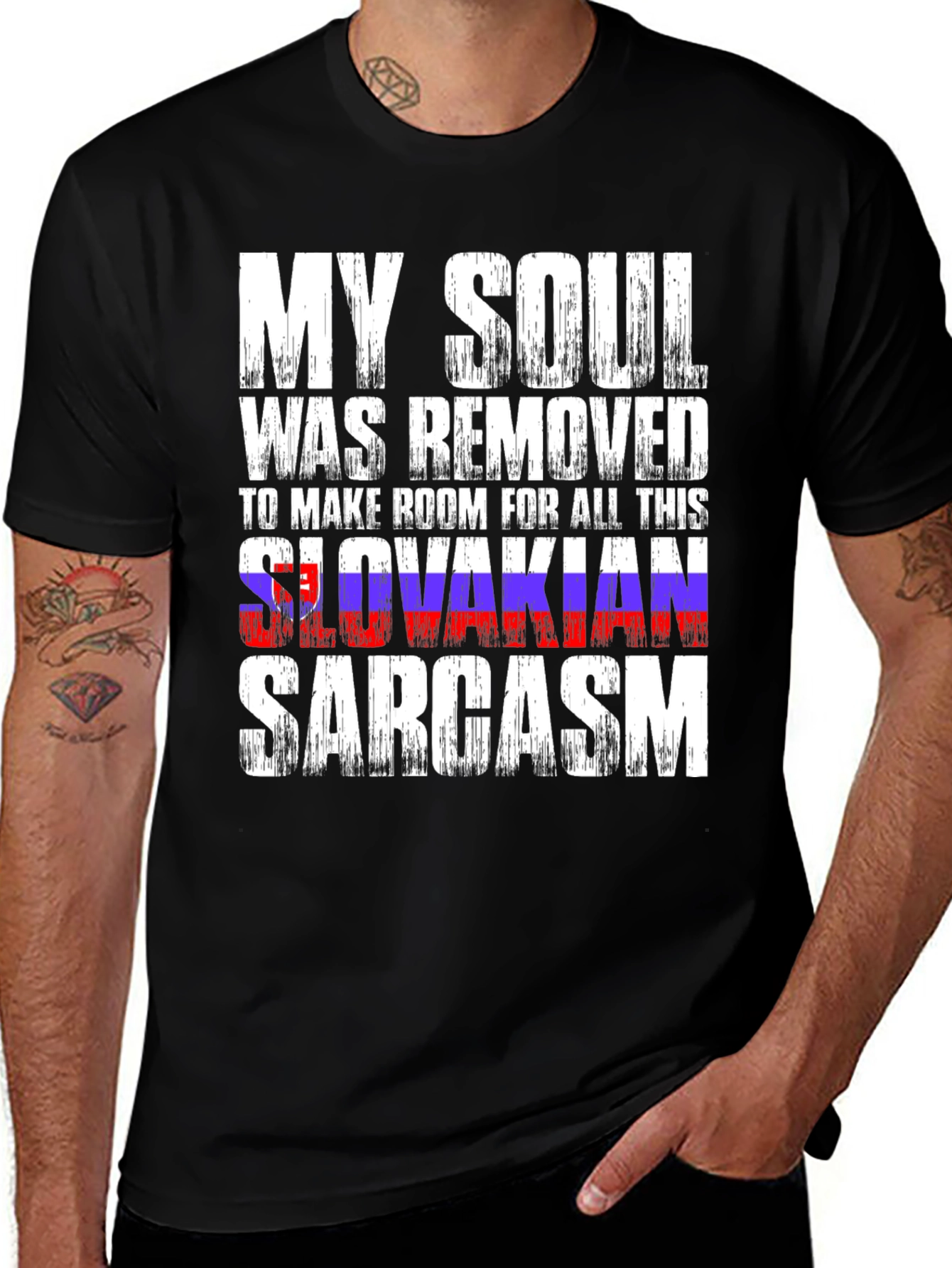 Variant 16 of Slovakian Sarcasm T-Shirt - Funny Humor Tee